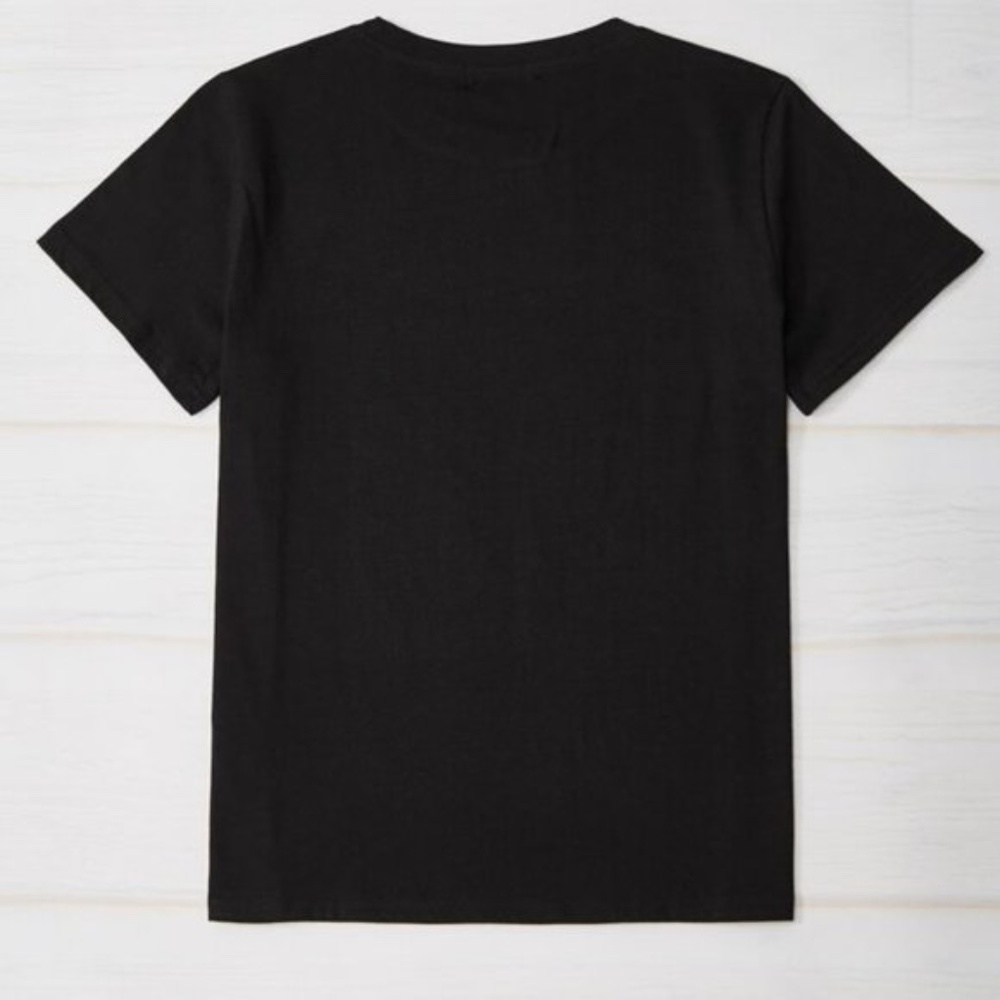 Blood type: Coffee black graphic tee - Picture 2 of 3